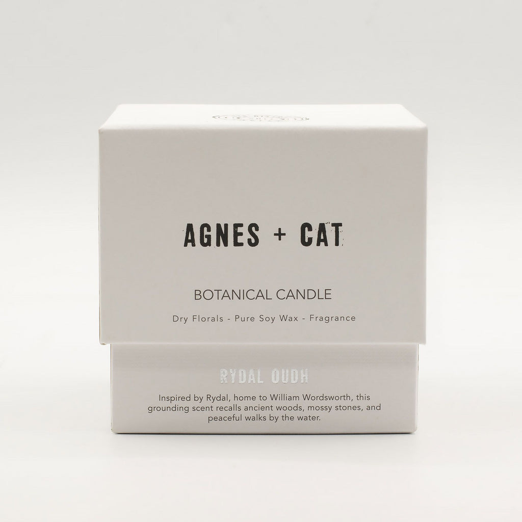 Agnes + Cat Vela de Cera de Soja Botánica - Rydal Oudh