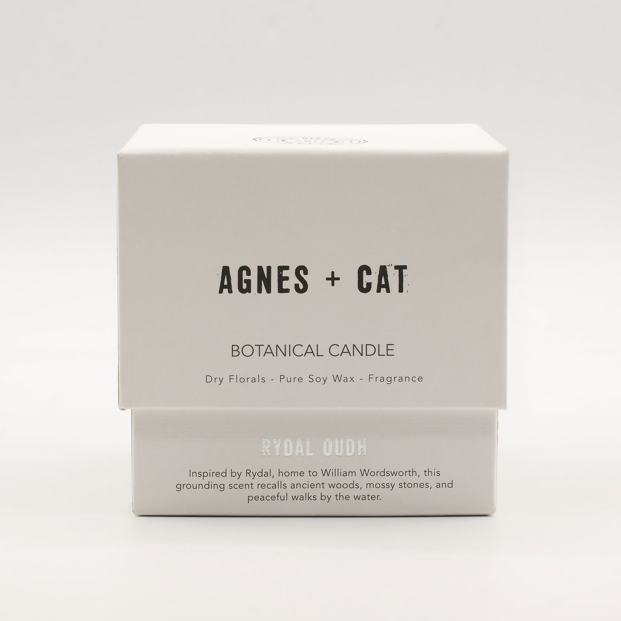 Agnes + Cat Vela de Cera de Soja Botánica - Rydal Oudh