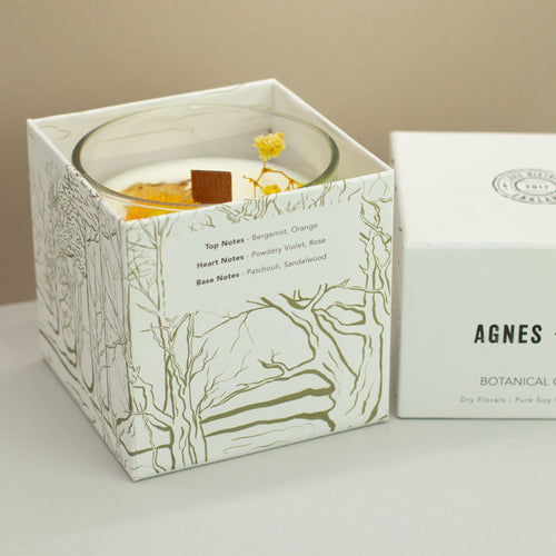 Agnes + Cat Vela de Cera de Soja Botánica - Rydal Oudh