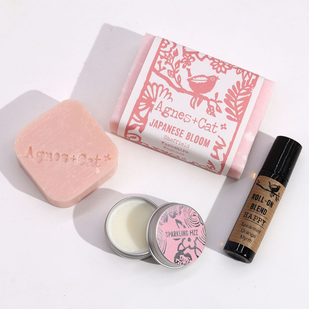 Conjunto de regalo de bienestar de Agnes & Cat - Bloom & Bliss