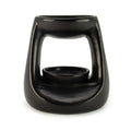 Quemador de aceite cerámico Zen - Pequeño clásico - Negro mate