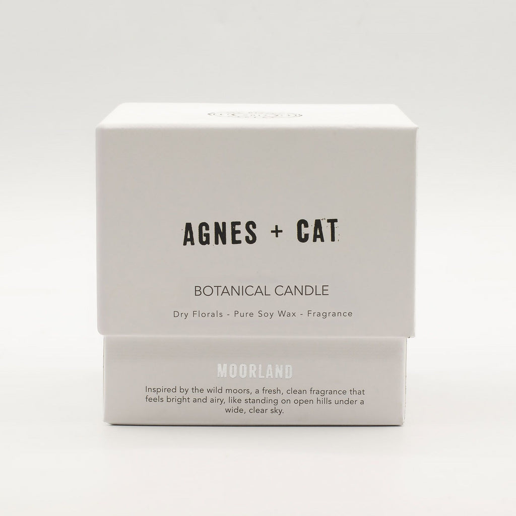 Vela de Cera de Soja Botánica Agnes + Cat - Moorland